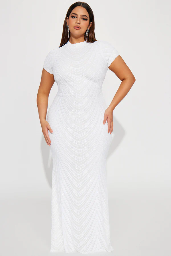 Sequin Maxi Dress