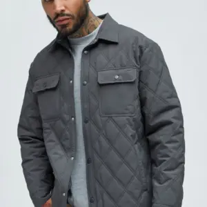 Auburn Quilted Shirt Jacket