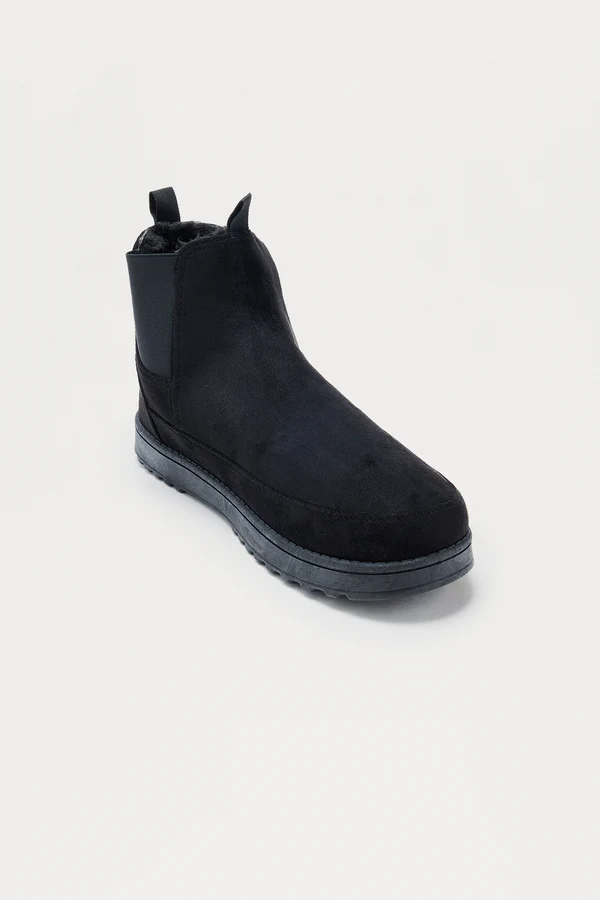 Faux Suede Boot